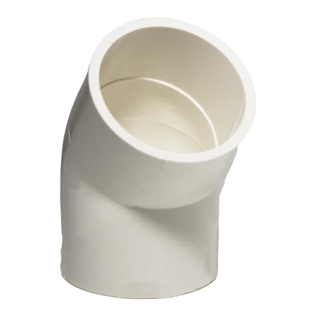 Kolanko PVC 45° 20 mm do klejenia | Jacuzzi, balia, hydromasaż
