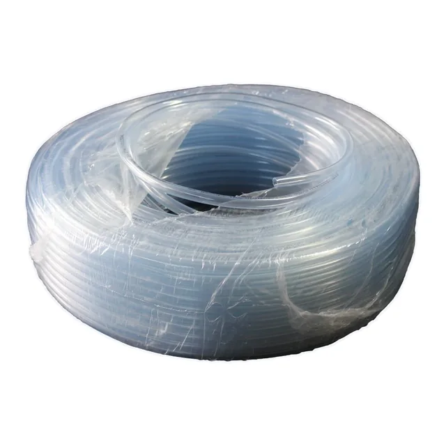 Wężyk igielitowy fi10 mm – 50 metrów, przezroczysty, włoski